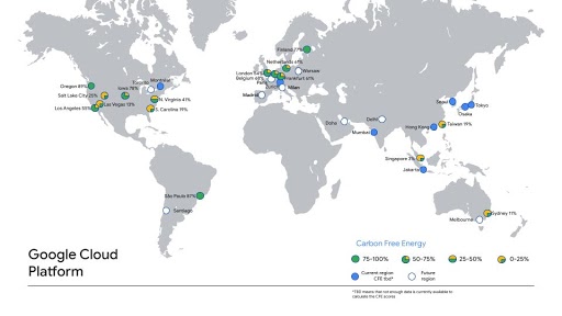 google cloud carbon free google cloud carbon free