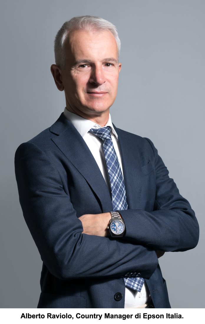 Alberto Raviolo, Country Manager di Epson Italia Alberto Raviolo, Country Manager di Epson Italia