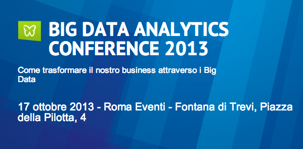 BIG DATA ANALYTICS CONFERENCE 2013