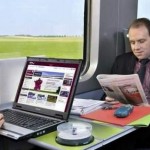 lavorare pc in treno