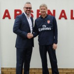 Mark Mitchinson and Arsène Wenger