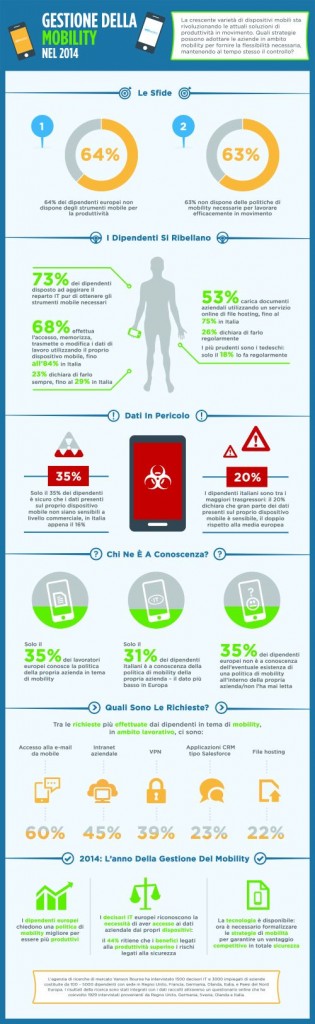 VMware infografica ricerca Mobility 2014