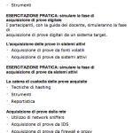 Agenda corso 1