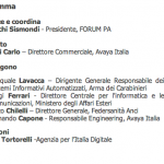 Agenda Evento