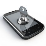 Phone with key