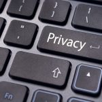 message on keyboard enter key, for privacy policy concepts