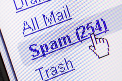 Spam in mailbox Spam in mailbox