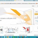 Amazon Web Service schermata