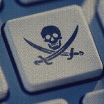 Pirate Button On Computer Keyboard