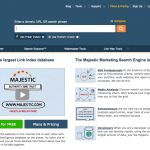Majestic®  Marketing Search Engine and SEO Backlink Checker