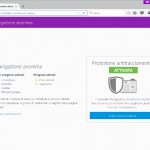 Navigazione Anonima Firefox