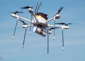 Droni: da tecnologia bellica a macchine industriali? Droni_UPS_CyPhy_Flight