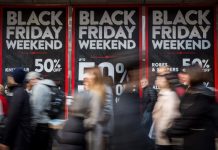 Pagamenti con carte in aumento del 34% nel Black Friday