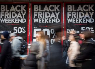 Pagamenti con carte in aumento del 34% nel Black Friday