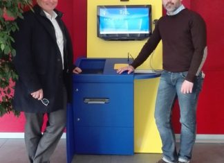 Marco Durante, ceo Phonetica e Alberto Bozza, assessore ai servizi demografici del Comune di Verona