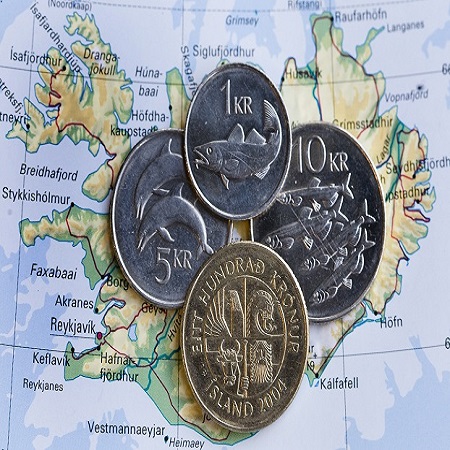 Iceland coins Iceland coins