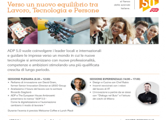 Verso un nuovo equilibrio tra lavoro, tecnologia e persone Invito_ADP 5.0_10 OTTOBRE