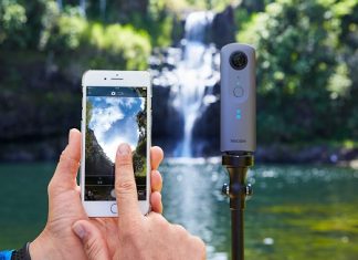 Ricoh presenta “Theta V” Ricoh Theta V_ambientata
