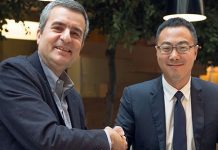 Luca Crisciotti, CEO di DNV GL - Business Assurance e Sunny Lu, CEO di VeChain