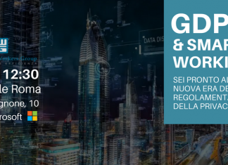 GDPR e Smart Working: come gestire i dati personali per adeguarsi al GDPR