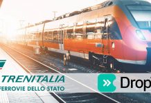 Trenitalia approda su DropTicket