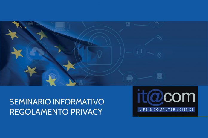 LOCANDINA-GDPR Seminario Informativo sul Regolamento Privacy