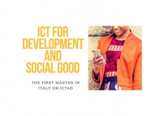 Al via il Master ICT for Development and Social Good Master ICT for Development and Social Good