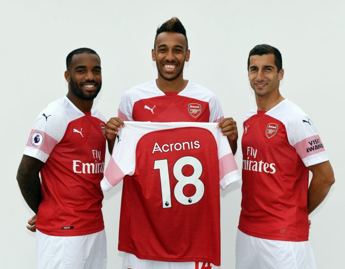 Acronis Arsenal t-shirt (002) Arsenal FC
