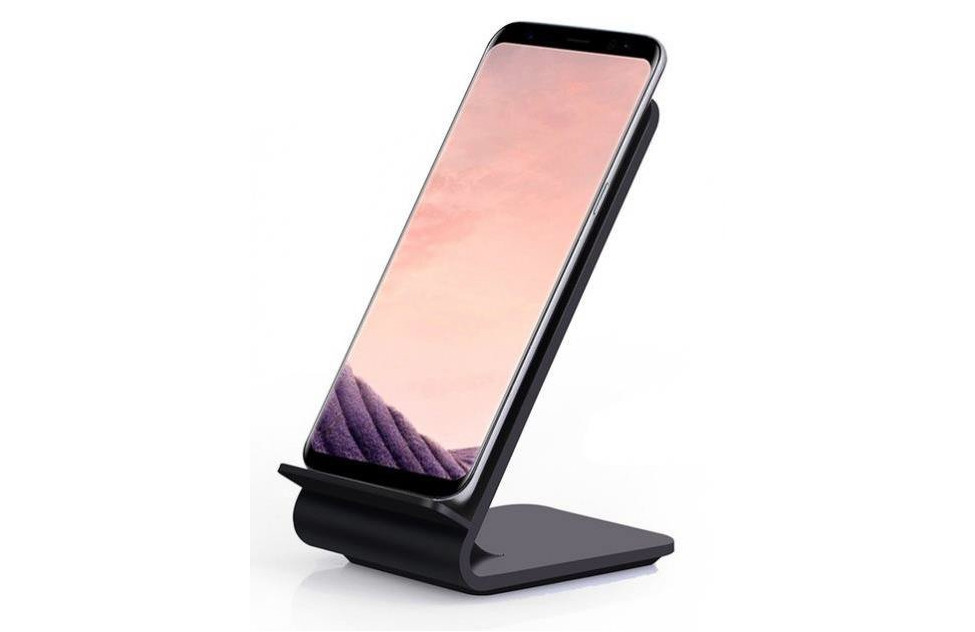 Caricabatterie wireless con carica rapida e certificato QI, Design