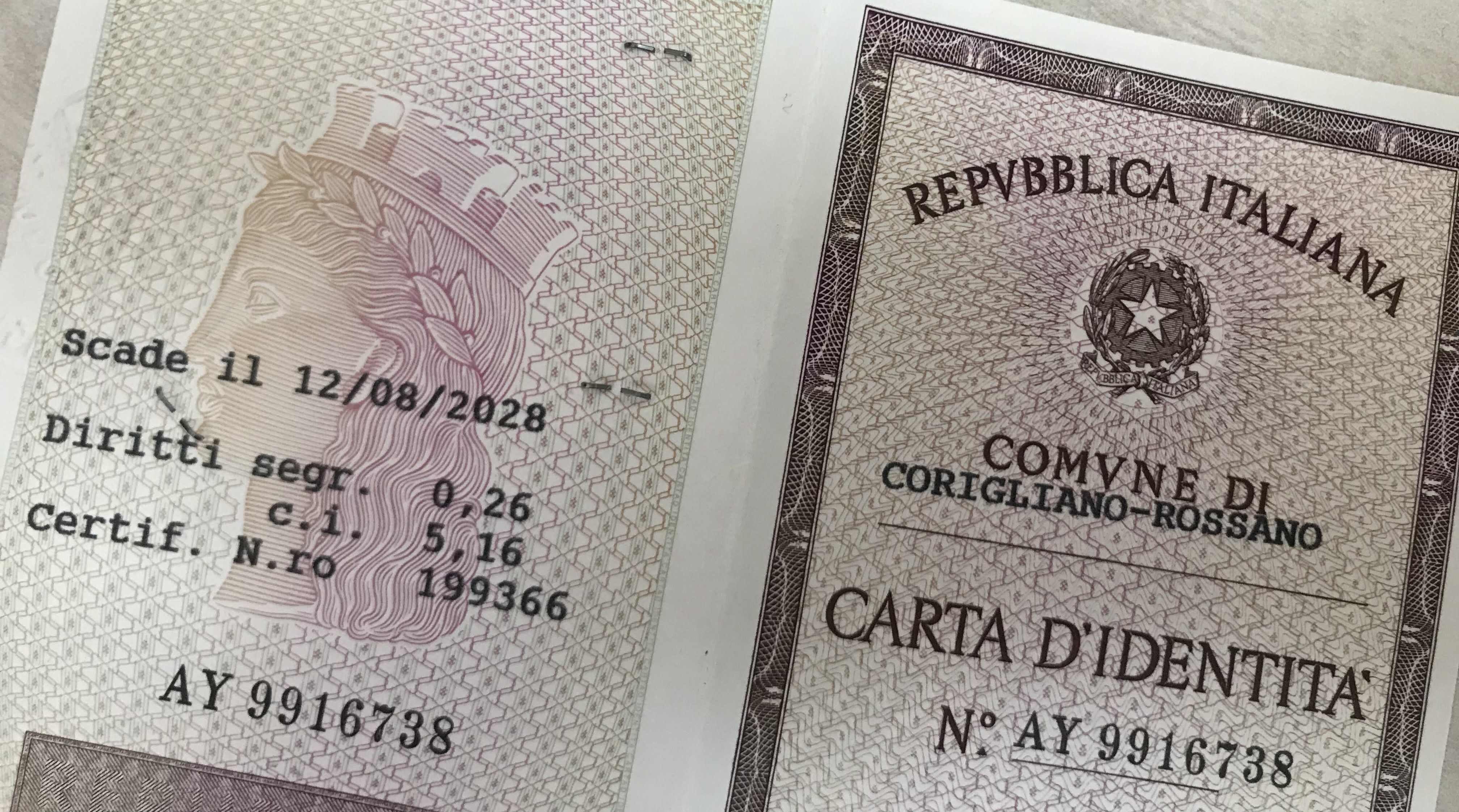 Padre e Madre su carta d'identità: il chiarimento - BitMat