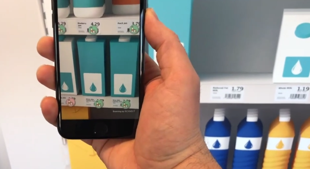 Scandit Allergy Checker with Augmented Reality Scandit