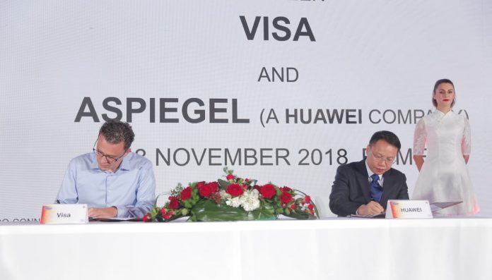 Visa - Huawei signature Huawei Pay