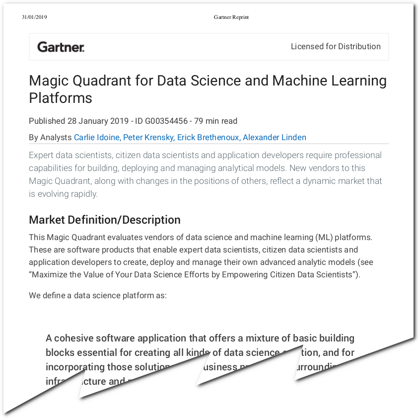 Gartner-MQ-data-science-2019