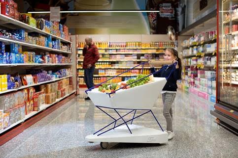 Self-Braking Trolley: il carrello Ford per la spesa dei piccoli