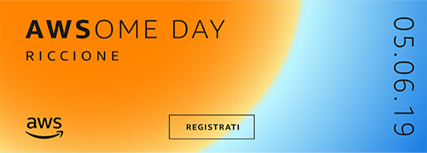AWSome AWSome Day: muovi i primi passi su Amazon Web Services