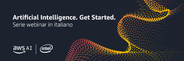 Arriva la serie webinar di AWS sull'Intelligenza Artificiale