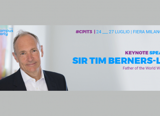 Save the date: il 25 luglio Tim Berners-Lee a Campus Party Save the date: il 25 luglio Tim Berners-Lee a Campus Party