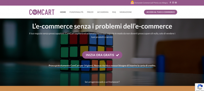 Le piccole imprese sbarcano online grazie a ComCart