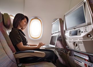 Wi-Fi a 40.000 piedi di altezza per i passeggeri Emirates