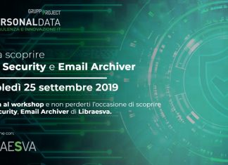 Settembre all’insegna della sicurezza con i workshop Personal Data Settembre mese della sicurezza con i workshop Personal Data