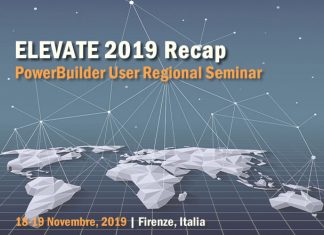 Torna ELEVATE 2019, l’evento per gli sviluppatori PowerBuilder Torna ELEVATE 2019, l’evento per gli sviluppatori PowerBuilder