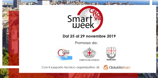 GenovaSmartWeek Città intelligenti e innovazione alla Genova Smart Week