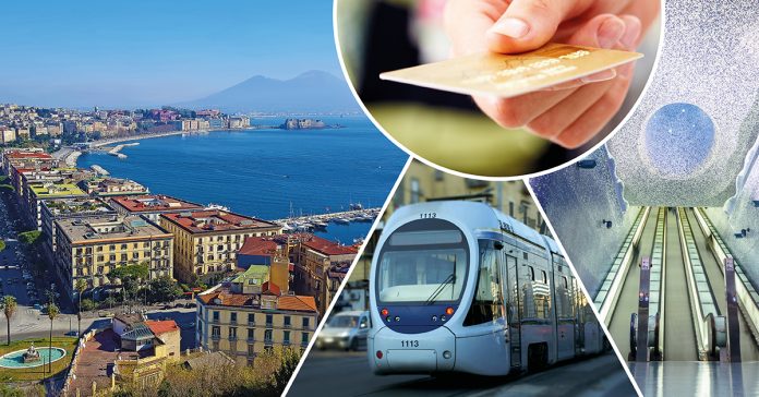 Pagamenti contactless sui mezzi di Napoli, Avellino e Salerno