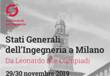 Al via il 29 novembre gli Stati Generali dell’Ingegneria a Milano