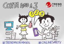 Conta fino a 3: #TrendMicro4Kids