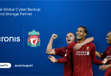 Acronis è il nuovo partner ufficiale del Liverpool Football Club