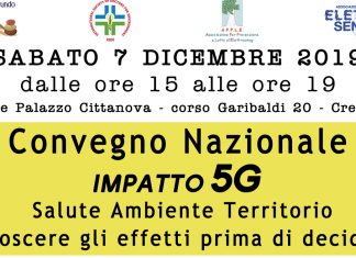 Convegno Nazionale-Impatto 5G: l’elettrosmog è un pericolo?