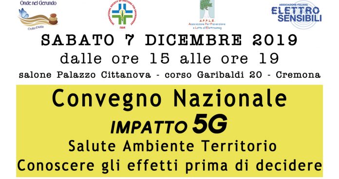 Convegno Nazionale-Impatto 5G: l’elettrosmog è un pericolo?