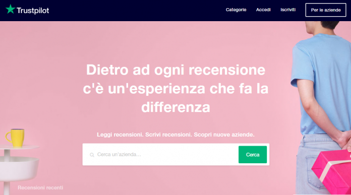 Recensioni fiducia nei brand