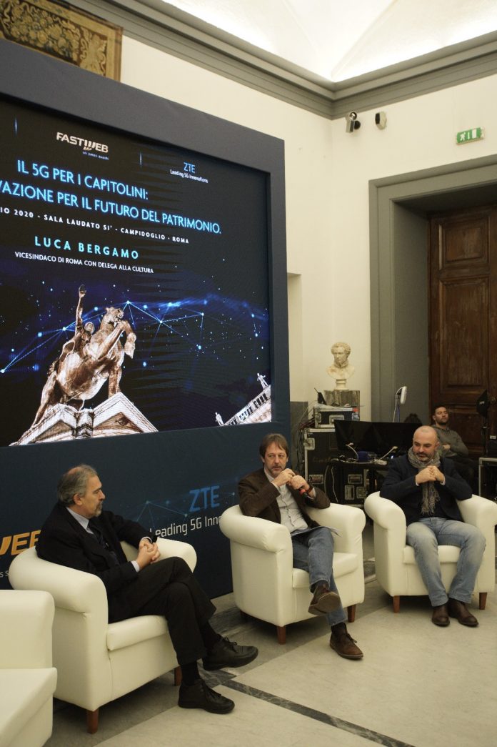 Foto_Panel2 #Roma5G: tecnologia al servizio del patrimonio artistico e culturale